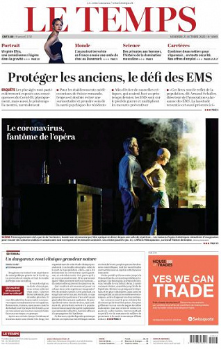 Le Temps - 23 Octobre 2020