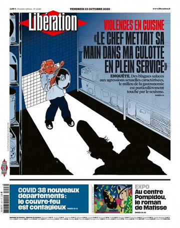 Libération du Vendredi 23 Octobre 2020