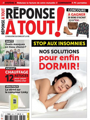 Réponse à tout ! - Novembre 2020
