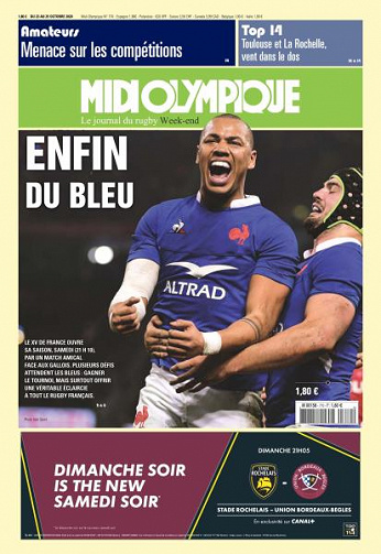Midi Olympique Vert - 23 Octobre 2020
