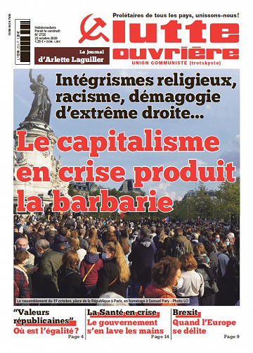 Lutte Ouvrière N°2725 - 23 au 29 Octobre 2020