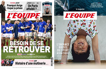 Pack L’Equipe + L’Equipe Magazine - Samedi 24 Octobre 2020