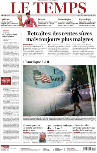 Le Temps - 26 Oktober 2020