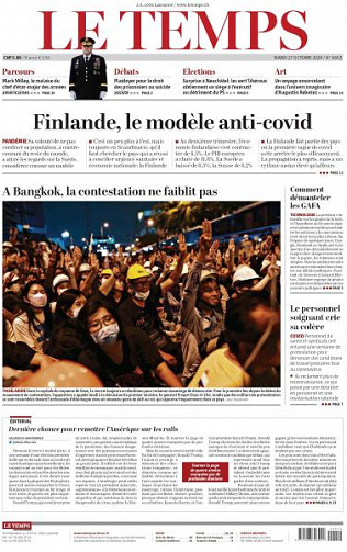Le Temps - 27 Octobre 2020