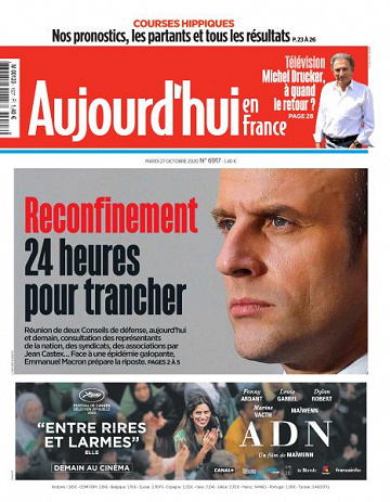 Aujourd’hui en France - 27 Octobre 2020