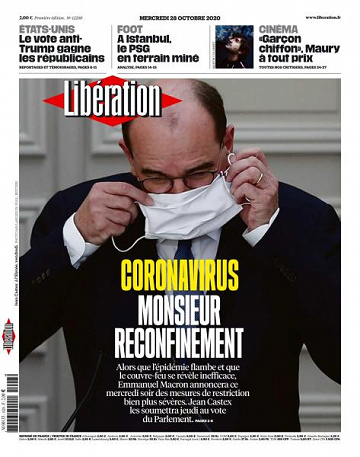 Libération du Mercredi 28 Octobre 2020
