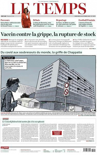 Le Temps - 28 Octobre 2020