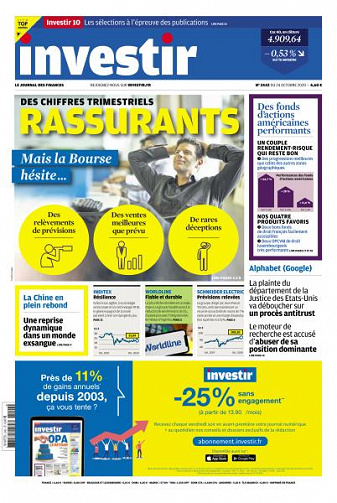 Investir - 24 Octobre 2020
