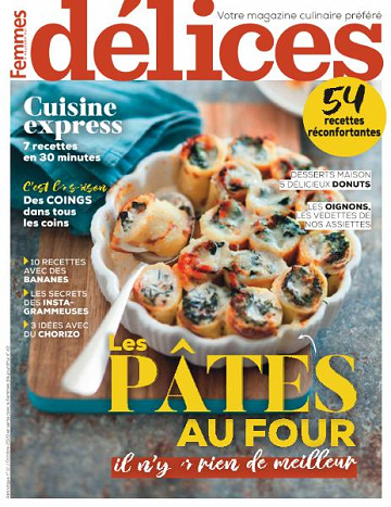 Délices de Femmes d’Aujourd’hui N°12 - Octobre 2020