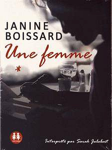 Janine Boissard, "Une femme"