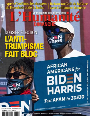 L'Humanité Dimanche - 29 Octobre 2020