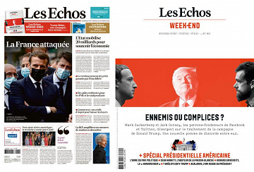 Pack Les Echos + Les Echos Week-end - Vendredi 30 Octobre 2020