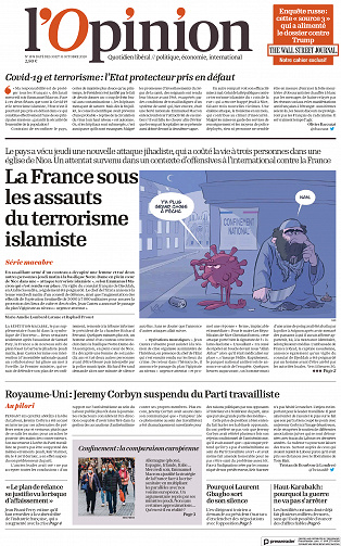 L’Opinion - Vendredi 30 Octobre 2020