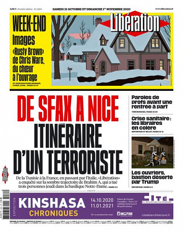 Libération du Samedi 31 Octobre et Dimanche 1er Novembre 2020