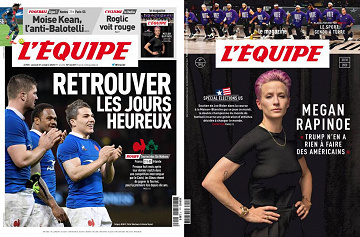 Pack L’Equipe + L’Equipe Magazine - Samedi 31 Octobre 2020