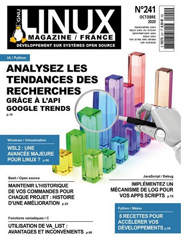GNU Linux Magazine N°241 - Octobre 2020
