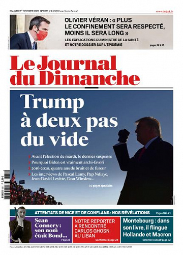 Le Journal du Dimanche - 1er Novembre 2020