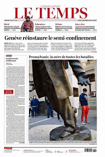Le Temps - Lundi 2 Novembre 2020