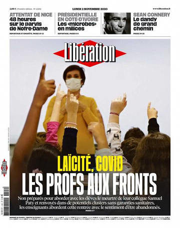 Libération du Lundi 2 Novembre 2020