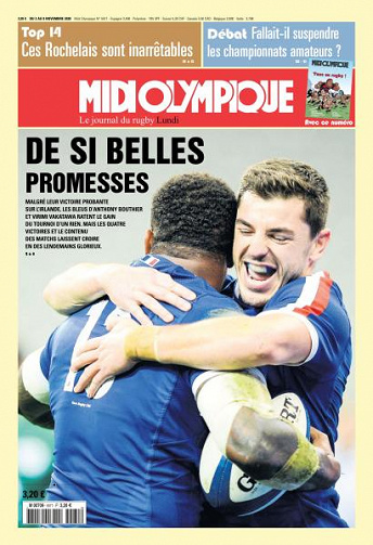 Midi Olympique Rouge - 2 Novembre 2020