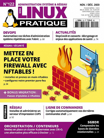 Linux Pratique N°122 - Novembre-Décembre 2020