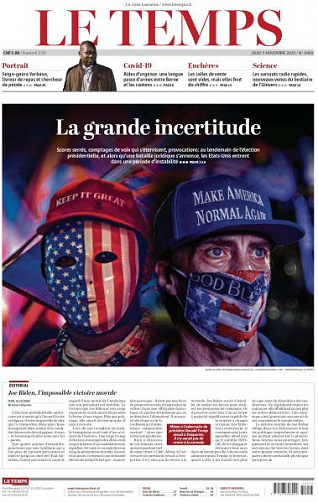 Le Temps - 5 Novembre 2020