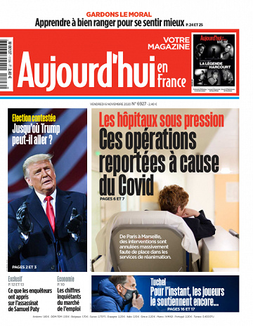 Aujourd’hui en France - Vendredi 6 Novembre 2020