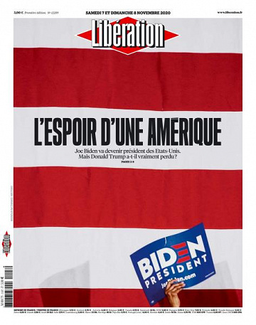 Libération du Samedi 7 et Dimanche 8 Novembre 2020