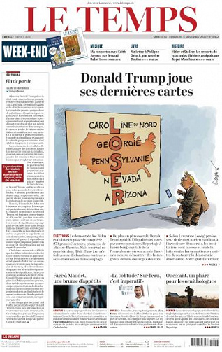 Le Temps - 7-8 Novembre 2020