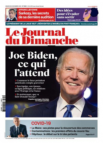 Le Journal du Dimanche - 8 Novembre 2020