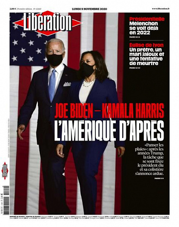Libération du Lundi 9 Novembre 2020