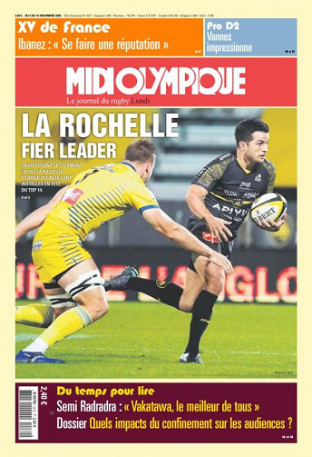 Midi Olympique Rouge - 9 Novembre 2020