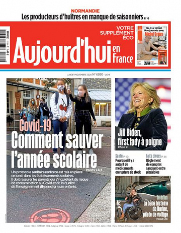 Aujourd’hui en France - 9 Novembre 2020