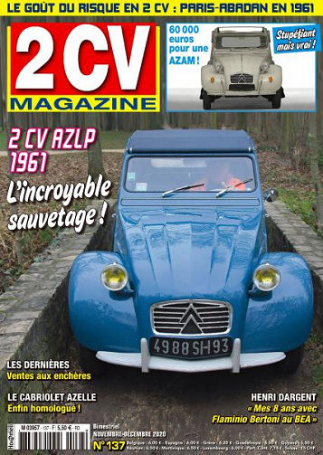 2 CV Magazine - Novembre-Décembre 2020
