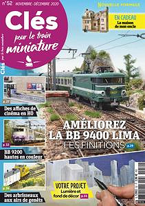 Clés pour le train miniature - Novembre-Décembre 2020