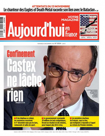Aujourd’hui en France - 13 Novembre 2020