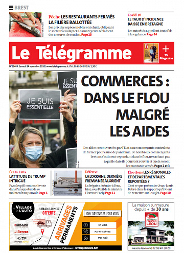 Le Télégramme Brest - Samedi 14 novembre 2020