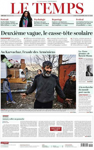 Le Temps - 16 Novembre 2020