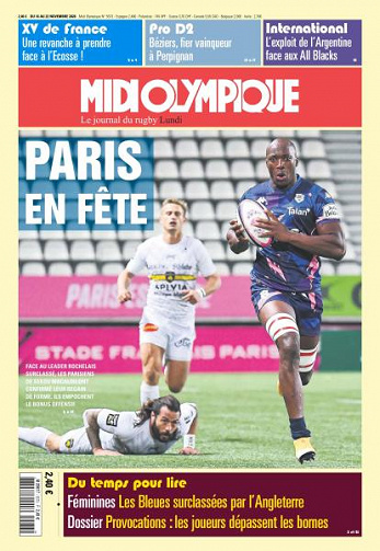 Midi Olympique Rouge - 16 Novembre 2020