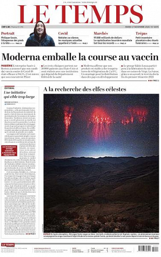 Le Temps - 17 Novembre 2020
