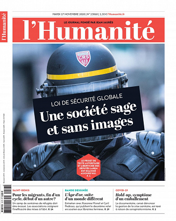 L’Humanité Du mardi 17 Novembre 2020