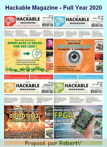 Hackable Magazine - Année 2020 complète