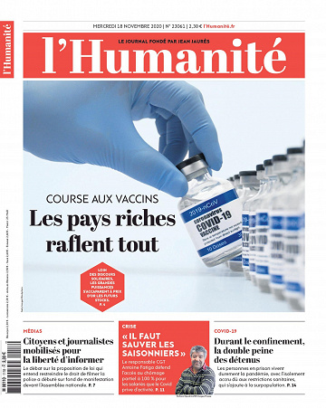 L’Humanité Du mercredi 18 Novembre 2020