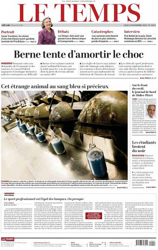 Le Temps - 19 Novembre 2020