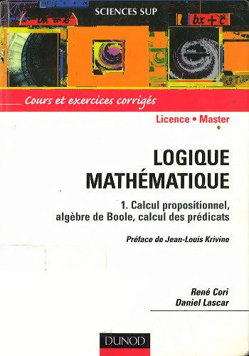 Logique mathematique - Tome 1 -  Daniel Lascar, René Cori