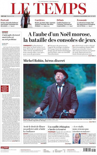 Le Temps - 20-22 Novembre 2020