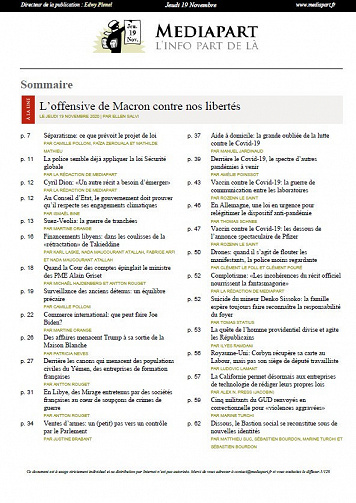 Mediapart - 19 Novembre 2020
