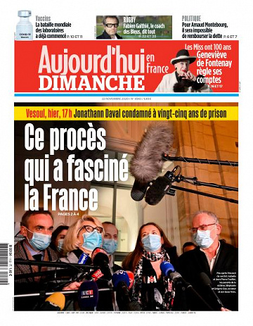 Aujourd’hui en France - 22 Novembre 2020