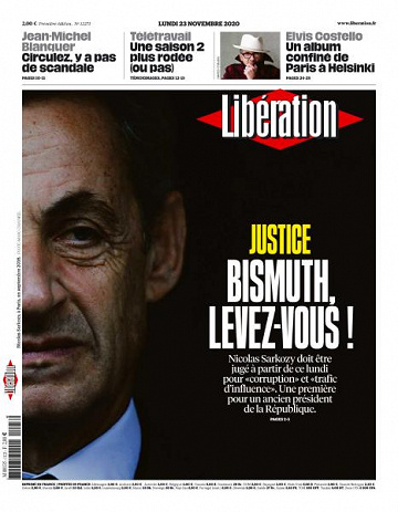 Libération du Lundi 23 Novembre 2020