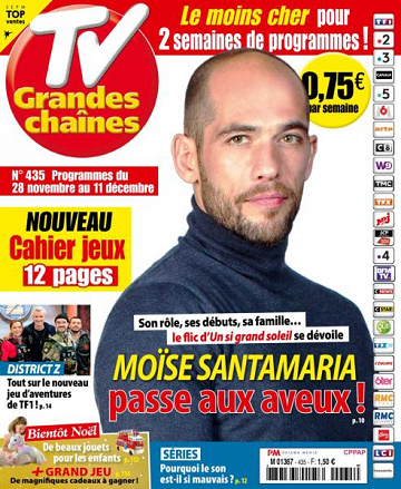 TV Grandes chaînes - 28 Novembre 2020
